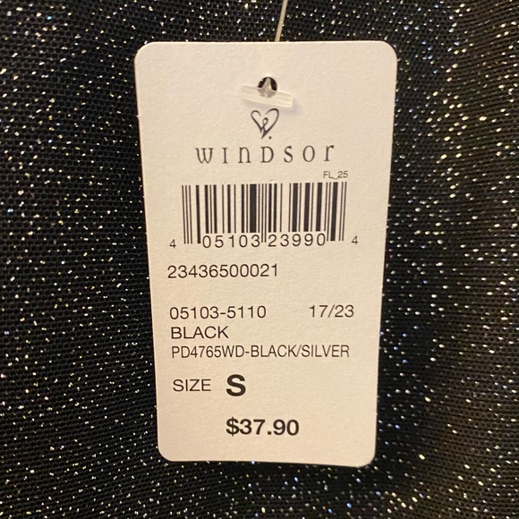 NWT WINDSOR Glitz and Glimmer Ruched Mini Dress size S - Picture 4 of 10